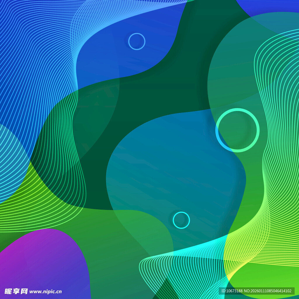 多彩流体渐变抽象背景图