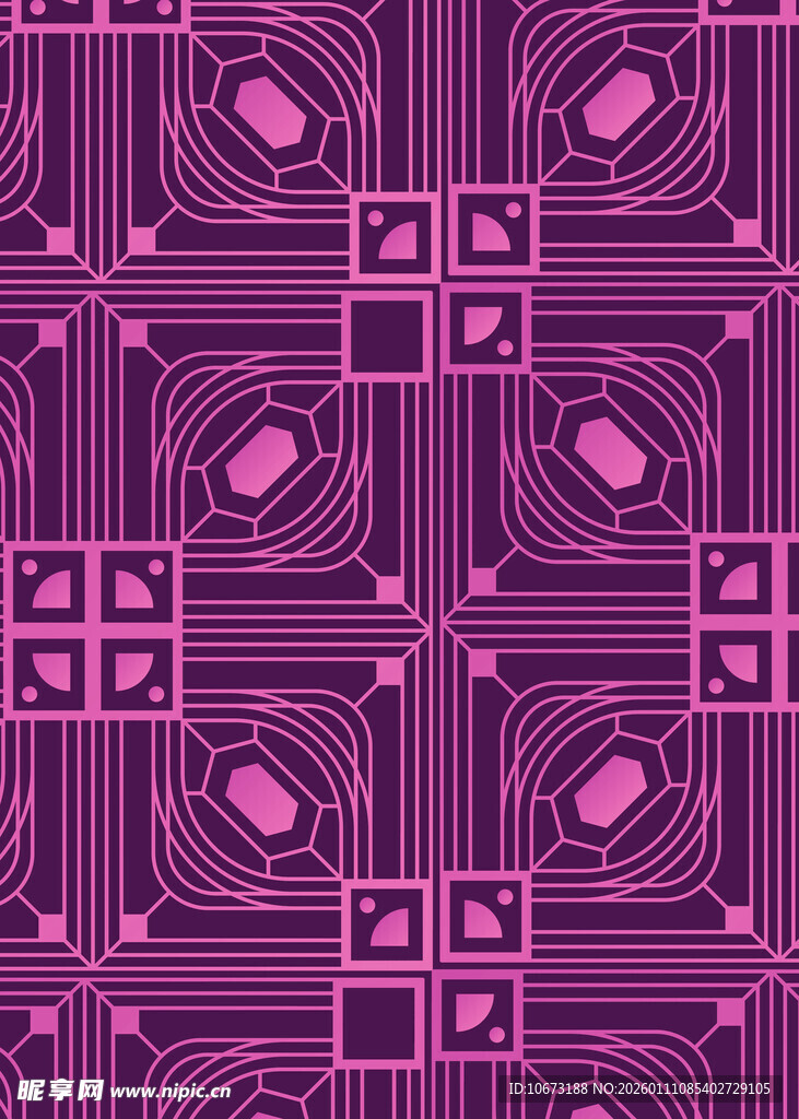 紫色几何图案背景纹理