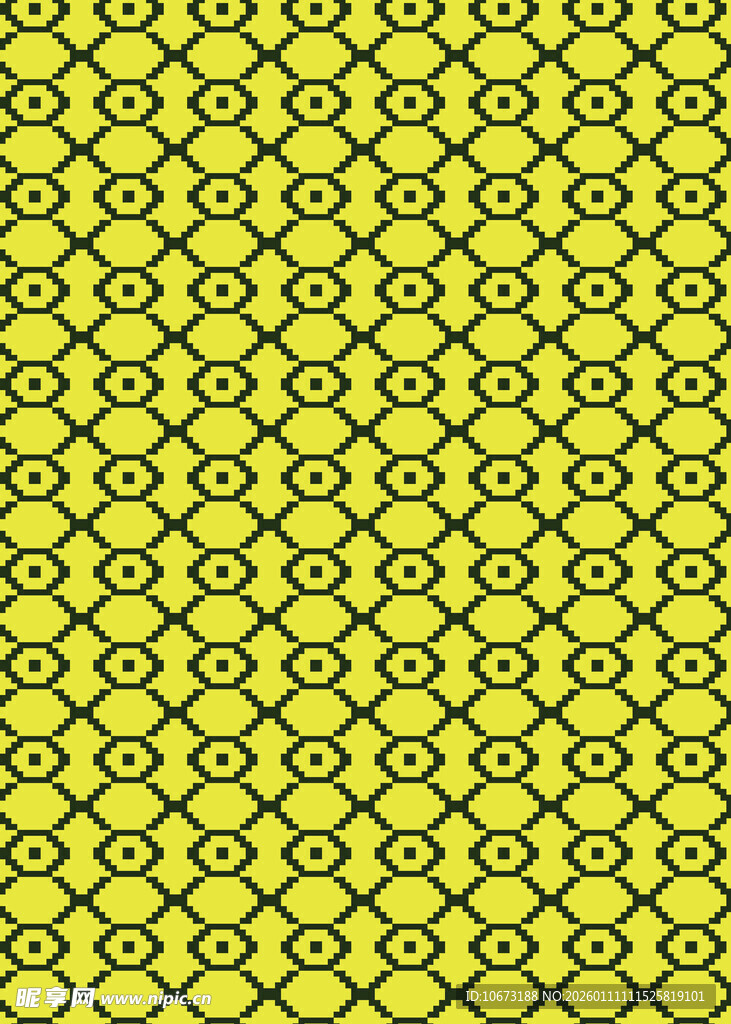 黄色几何图案纹理背景