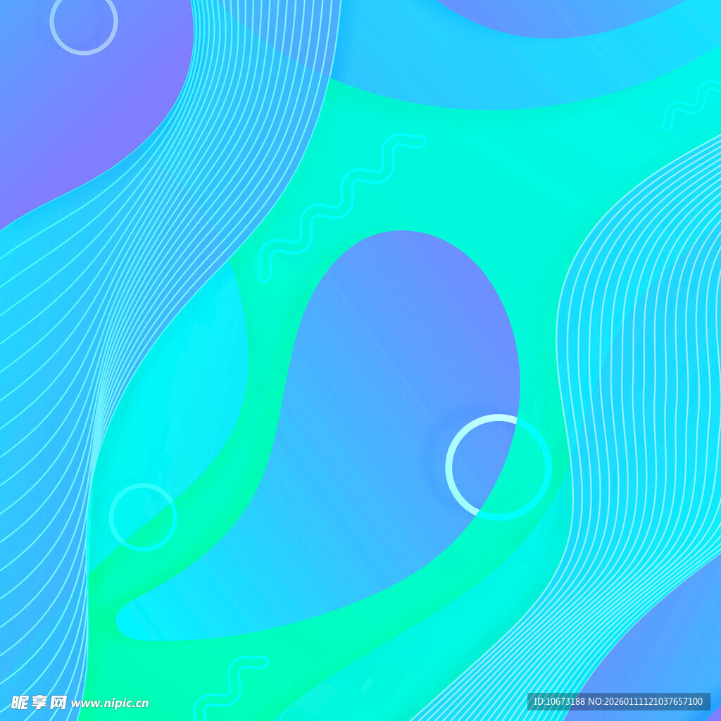 梦幻渐变流体抽象背景图