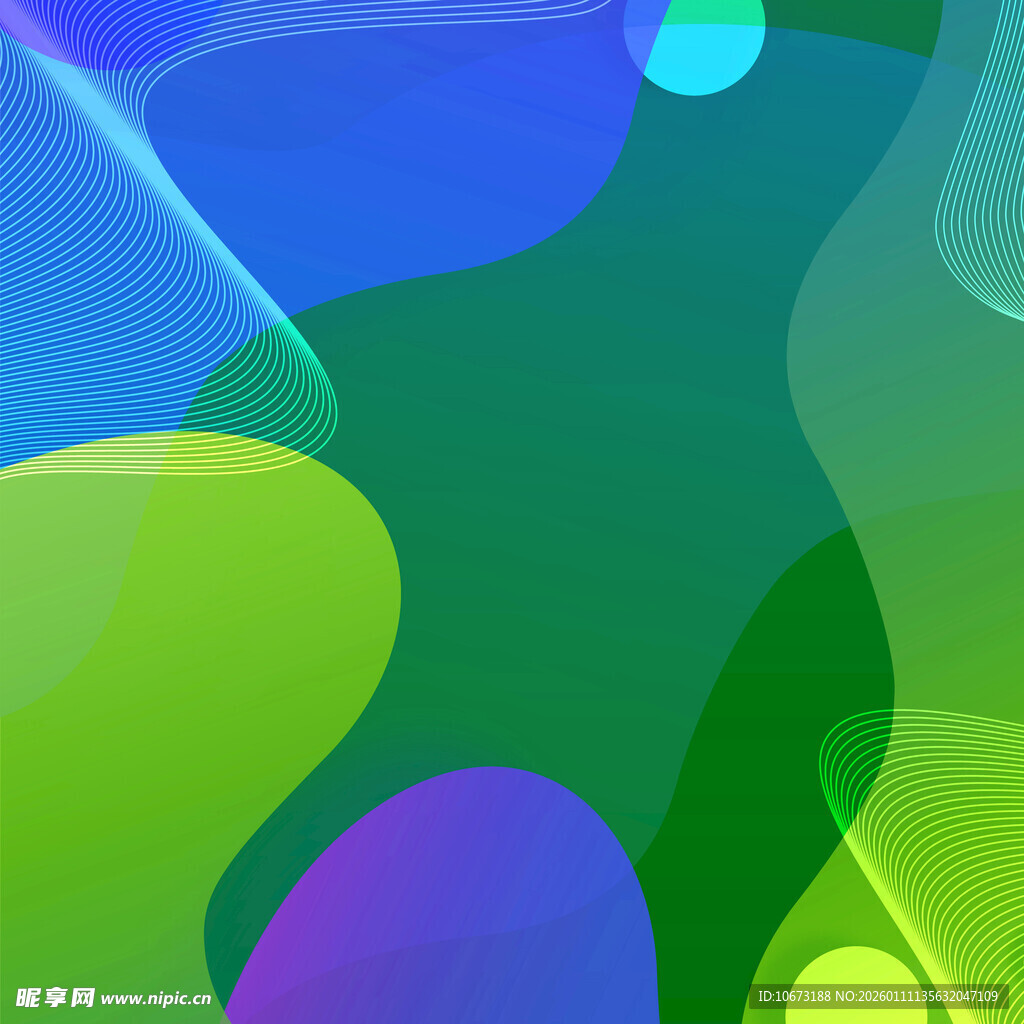 多彩流体渐变抽象背景图