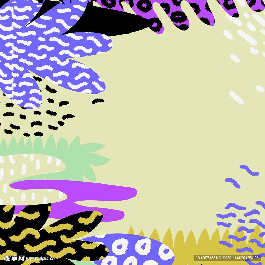 抽象多彩几何图案背景