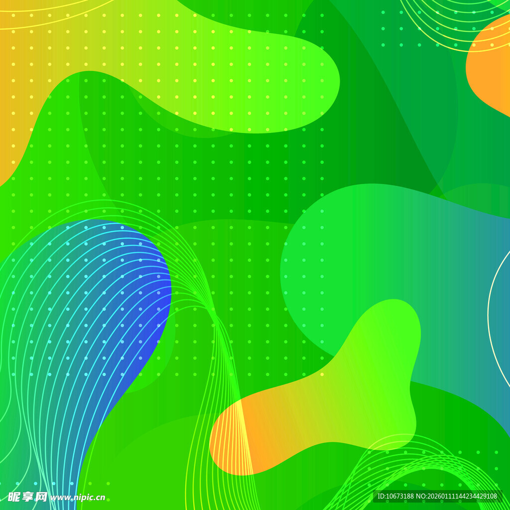 多彩流体渐变抽象背景图