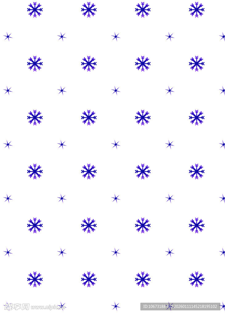 蓝紫色花朵图案背景