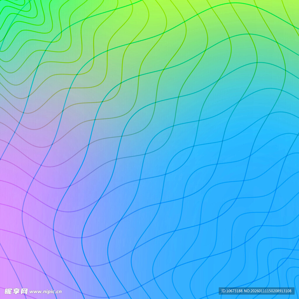 渐变线条抽象背景图案