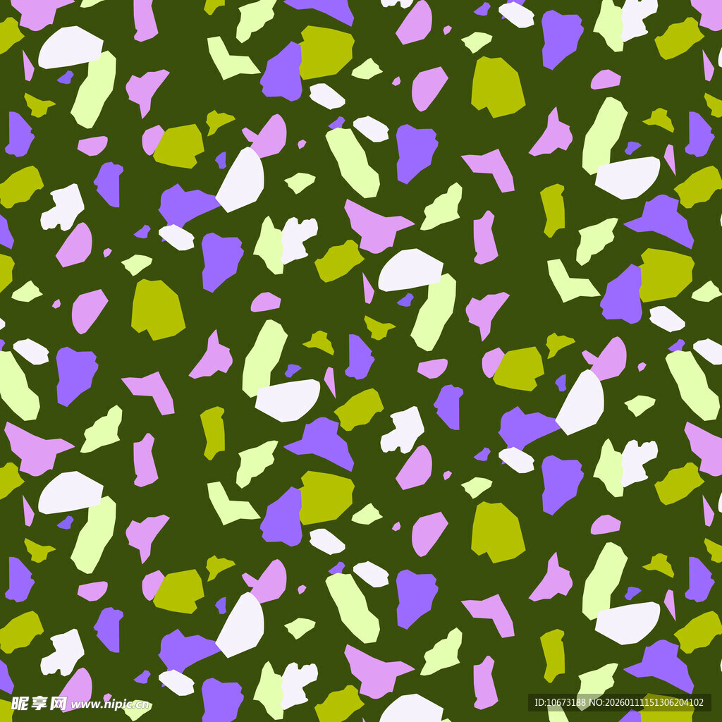 多彩抽象碎花图案背景