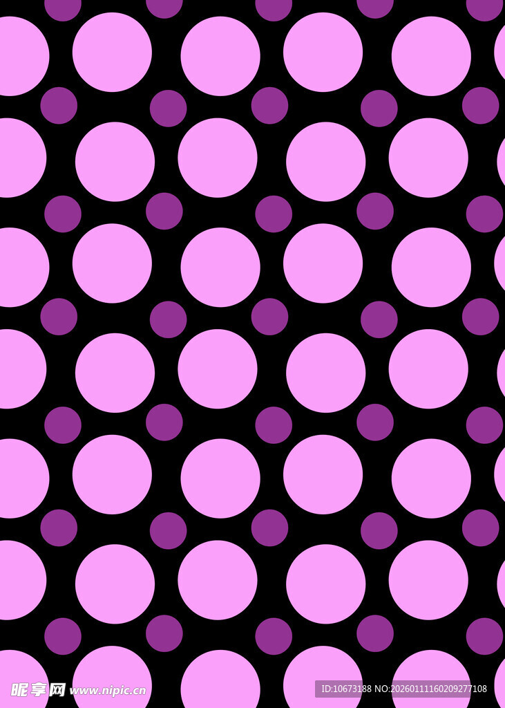 紫色圆点图案背景