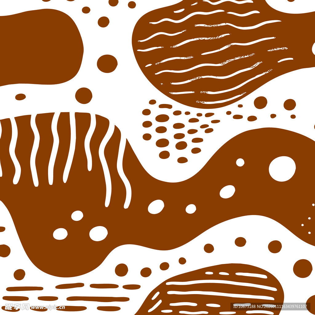 抽象几何棕色图案背景