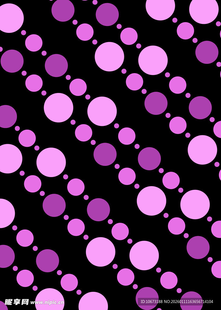 紫色圆点图案背景