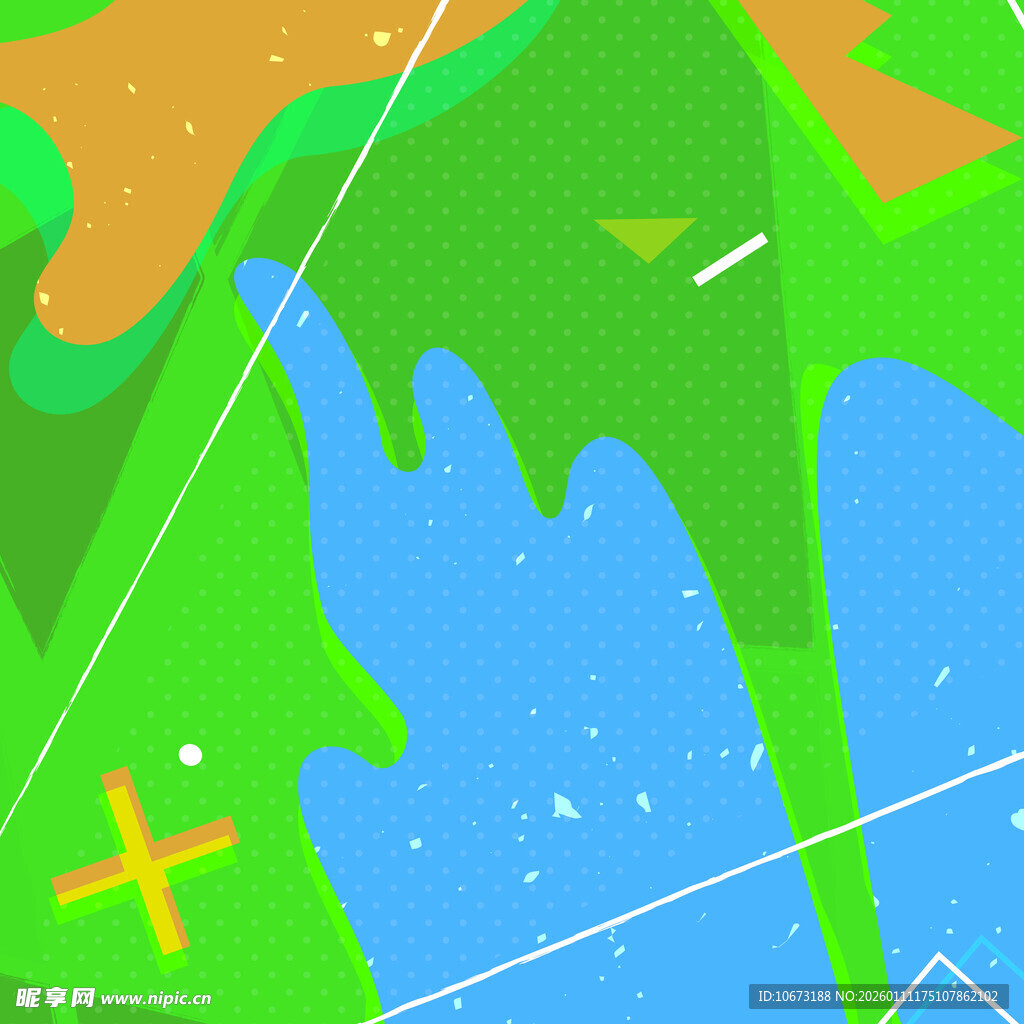 抽象多彩几何图案背景