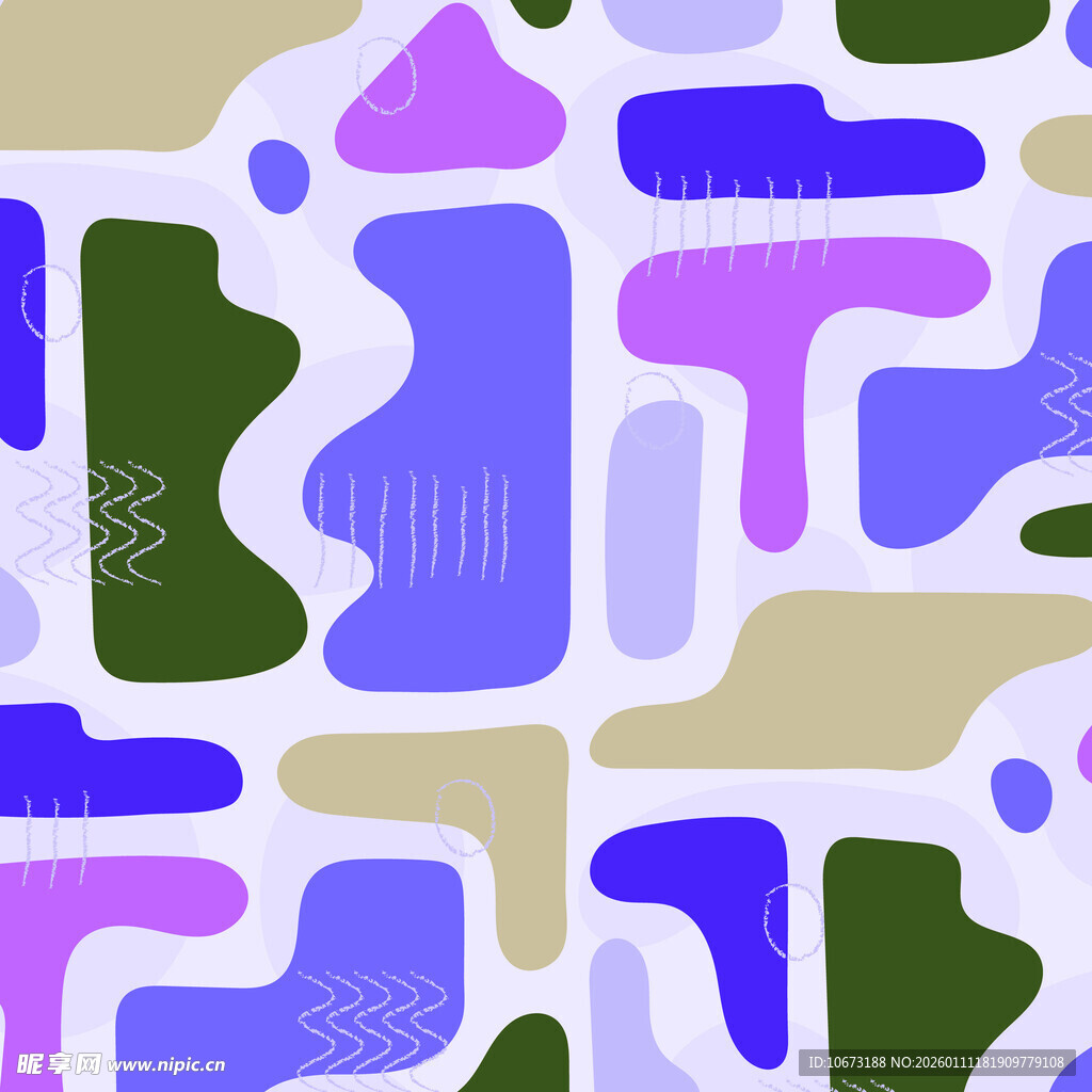 抽象几何多彩图案背景