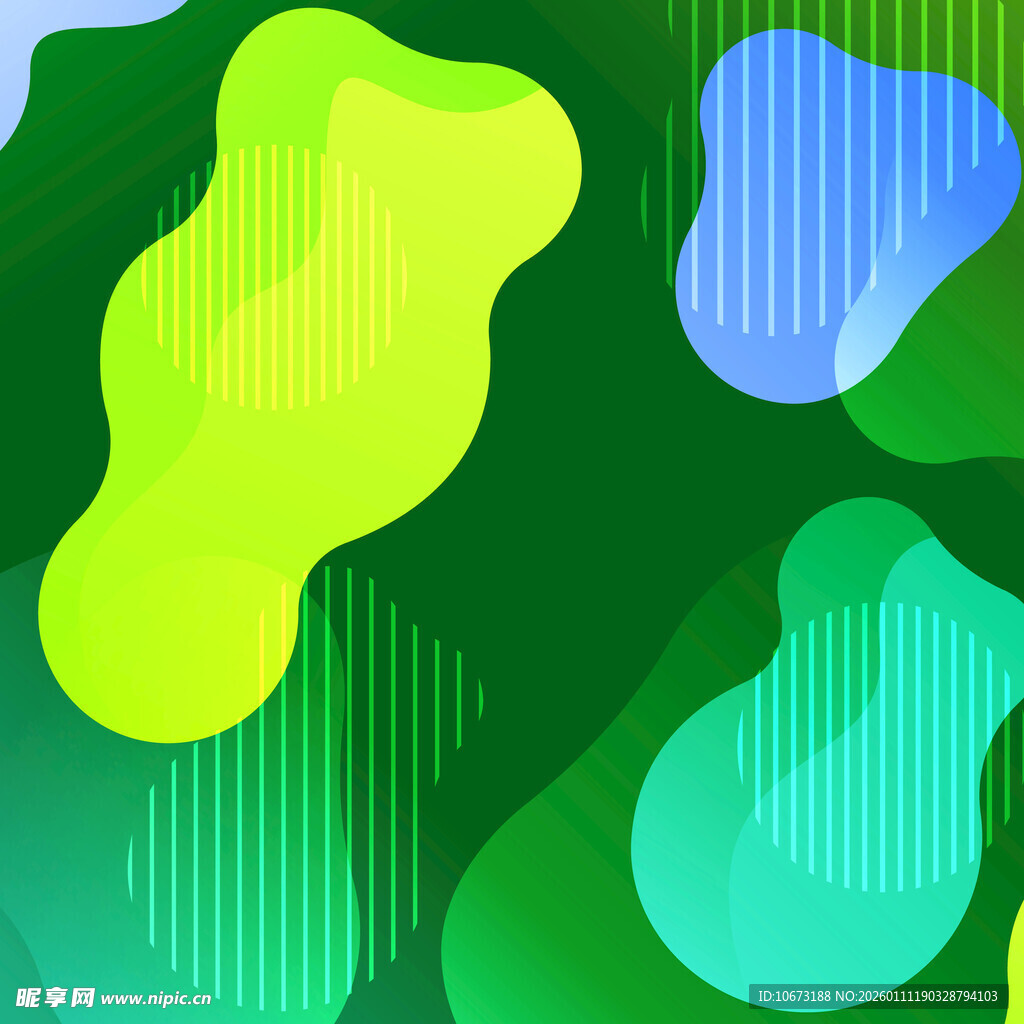 抽象多彩几何图形背景