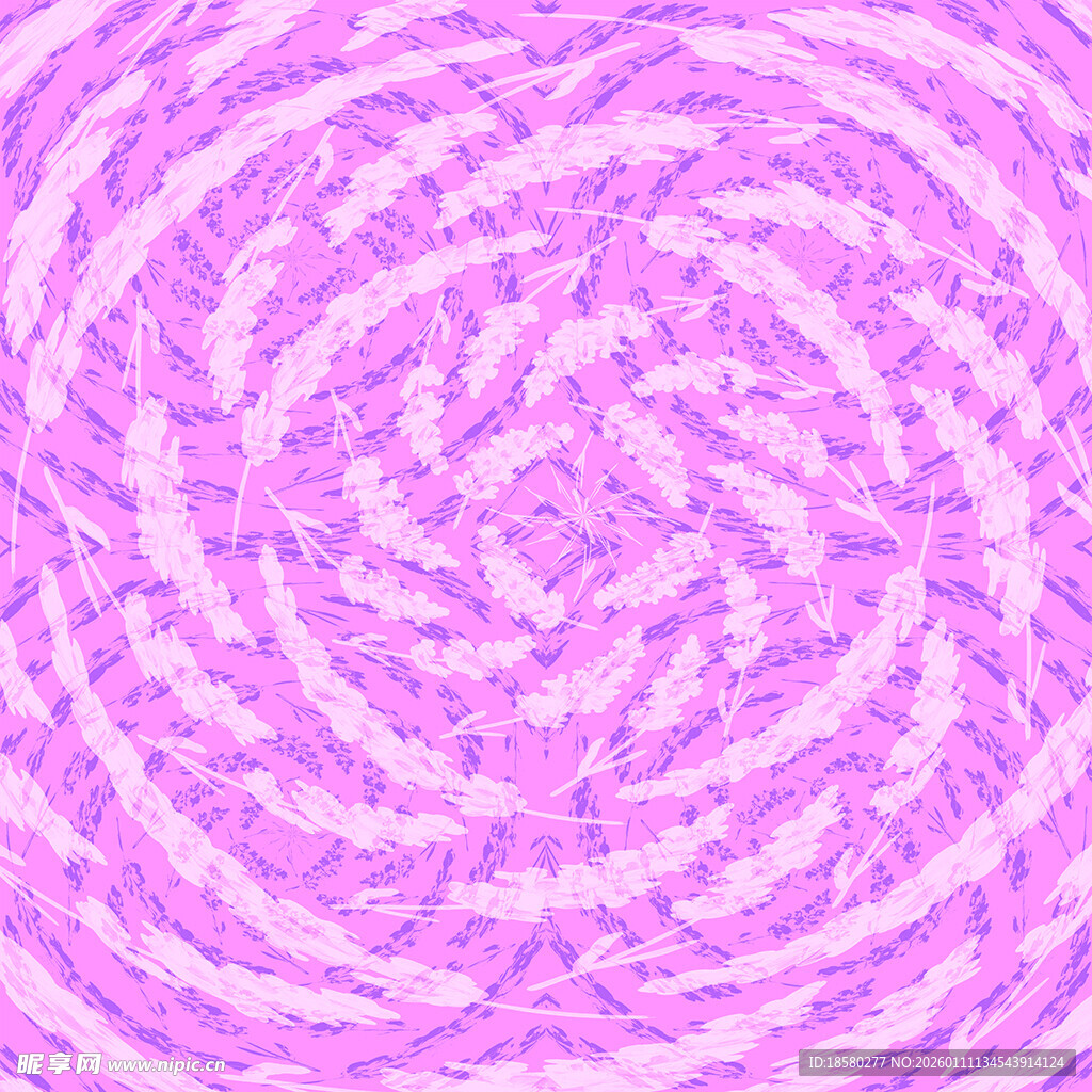 梦幻粉紫色螺旋纹理图案