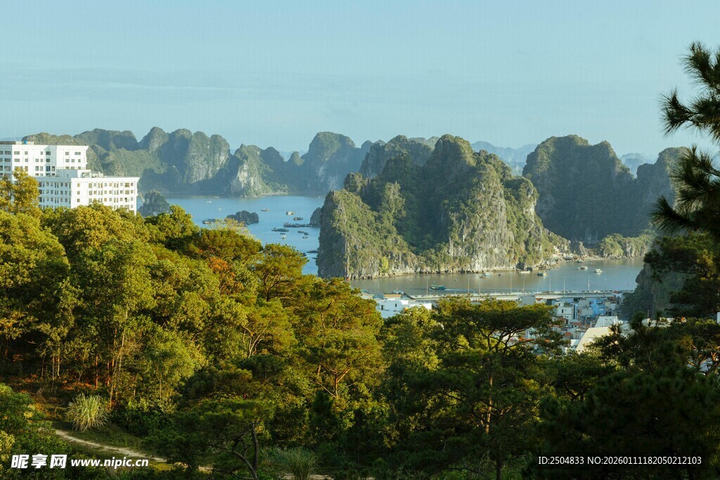 美丽山海风光景致