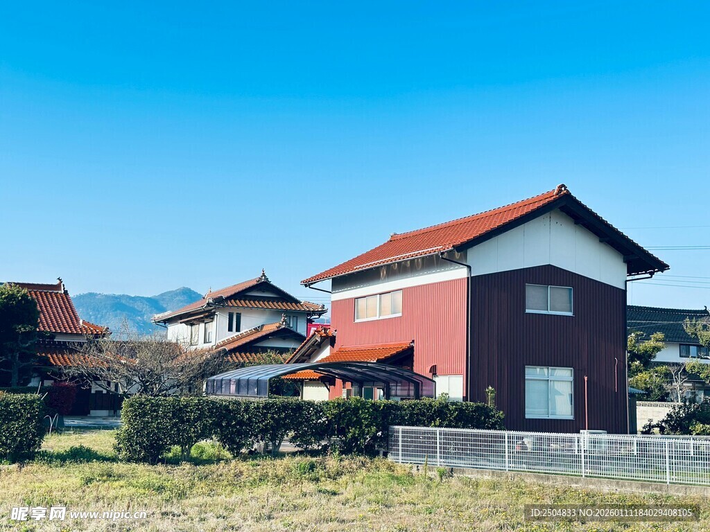 日式风格住宅 宁静景致