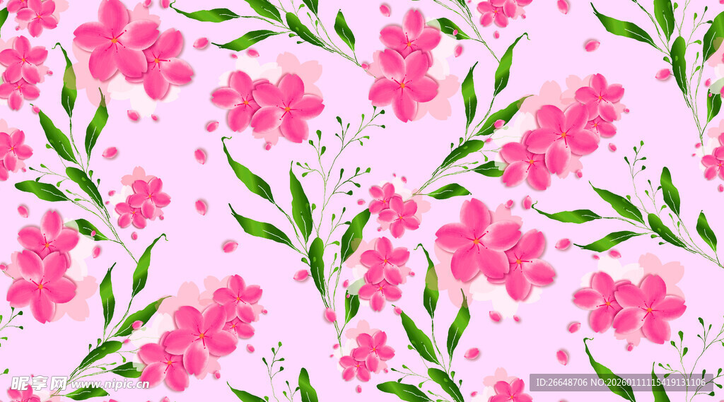 水彩花小碎花手绘花大花大牌花卉