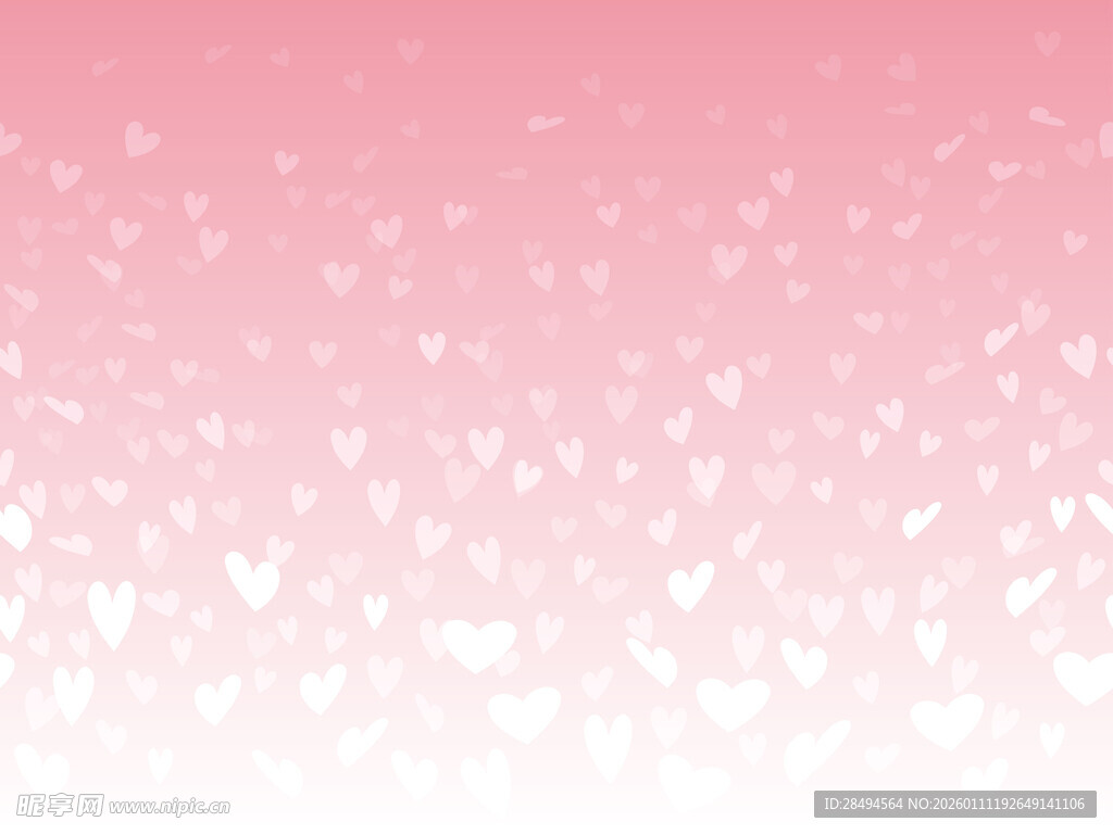 情人节爱心背景