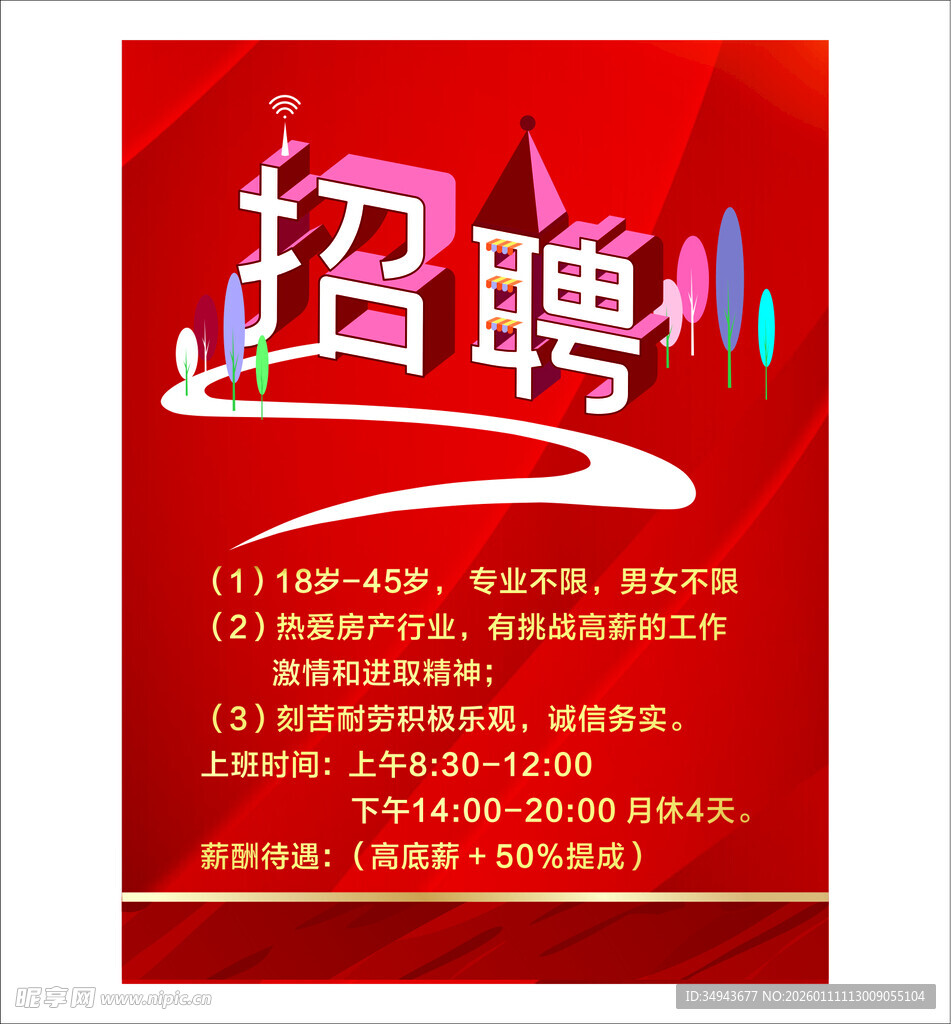 企业招聘启事 诚邀英才