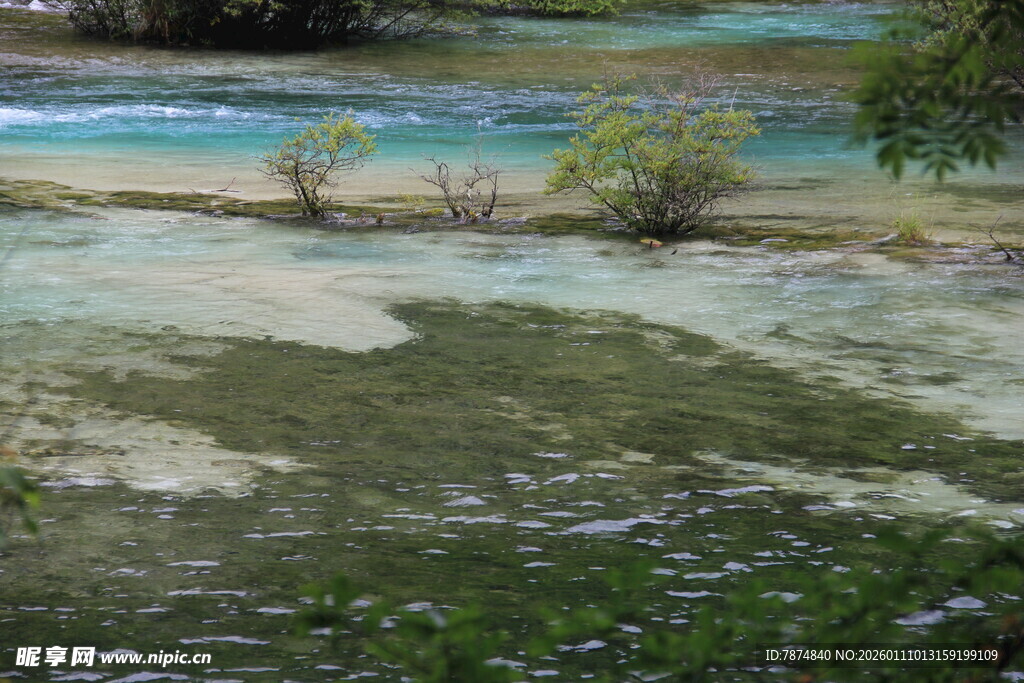 美丽的自然水景风光