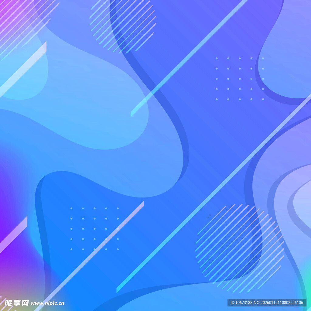 梦幻渐变流体背景图案