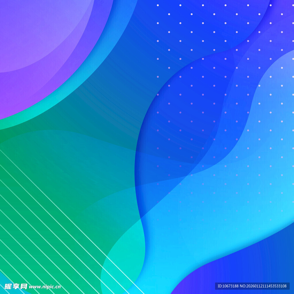 梦幻渐变流体背景图案