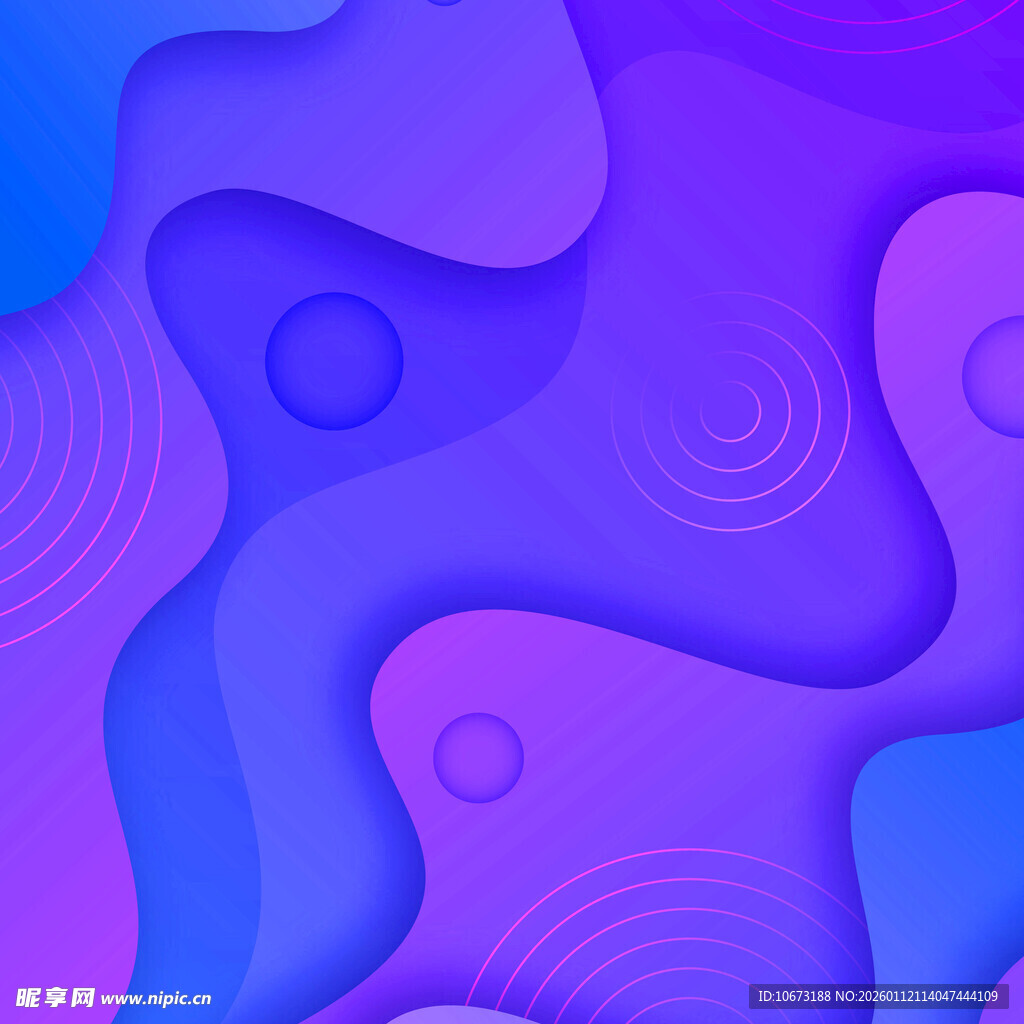 梦幻渐变流体抽象背景图