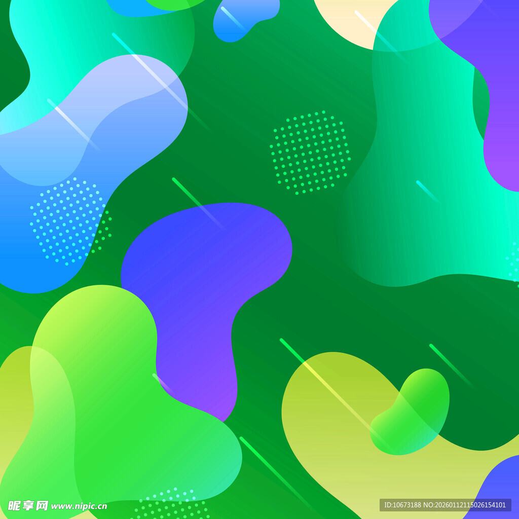 多彩流体抽象背景图案