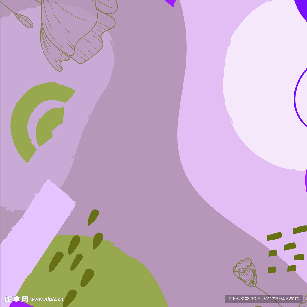 抽象几何风格的多彩图案