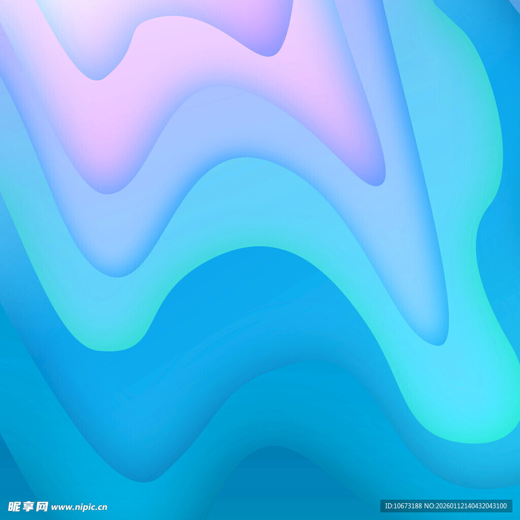 梦幻渐变流体背景图案