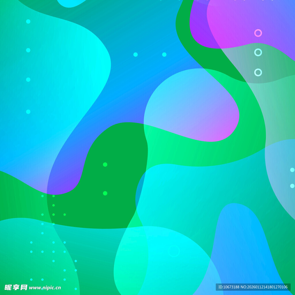 梦幻渐变流体背景图案