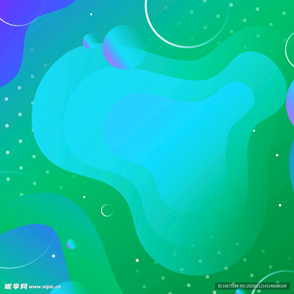 梦幻渐变流体背景图案