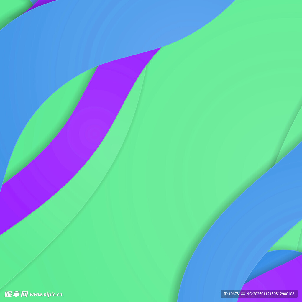 多彩几何流体抽象背景图