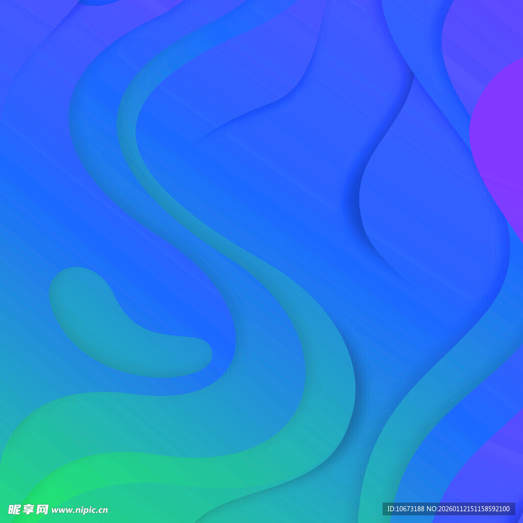 梦幻渐变流体背景图案