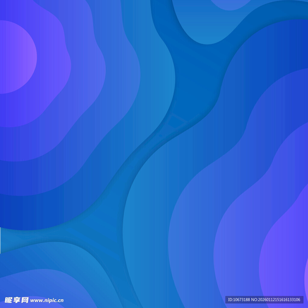 蓝紫色渐变波浪纹理背景