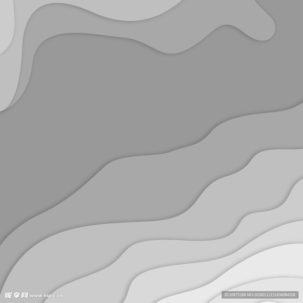 灰白渐变波浪纹理背景图