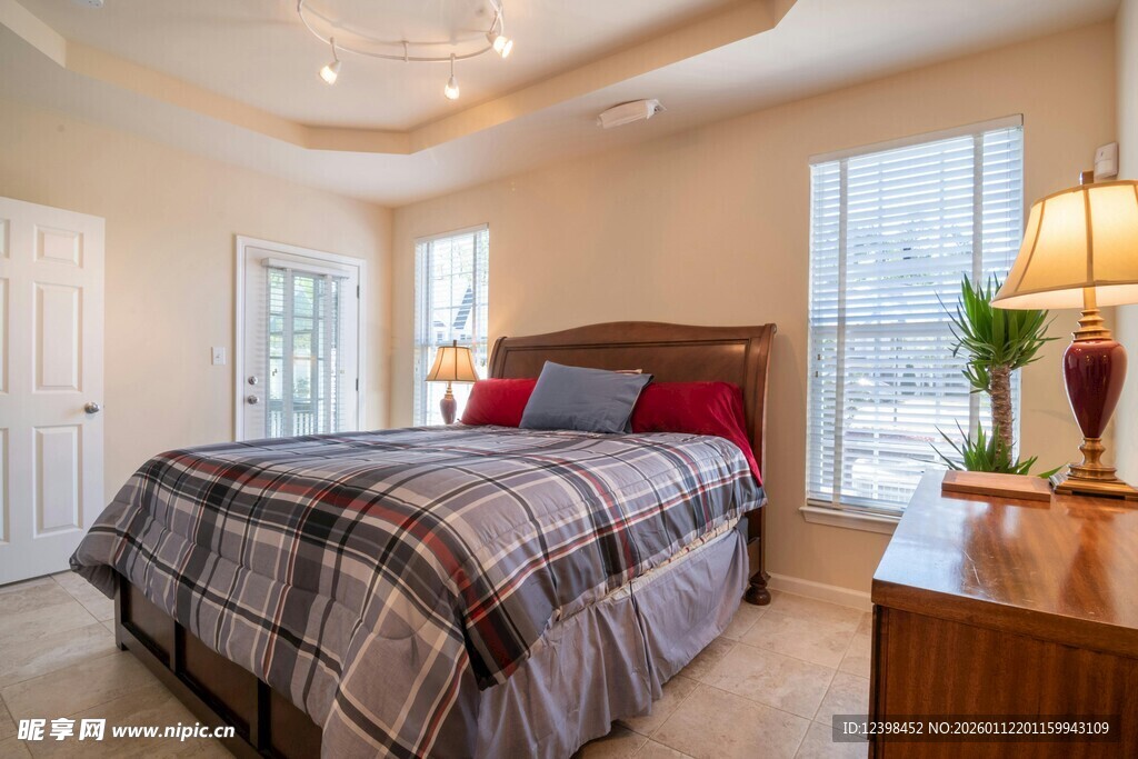 温馨现代风格卧室场景