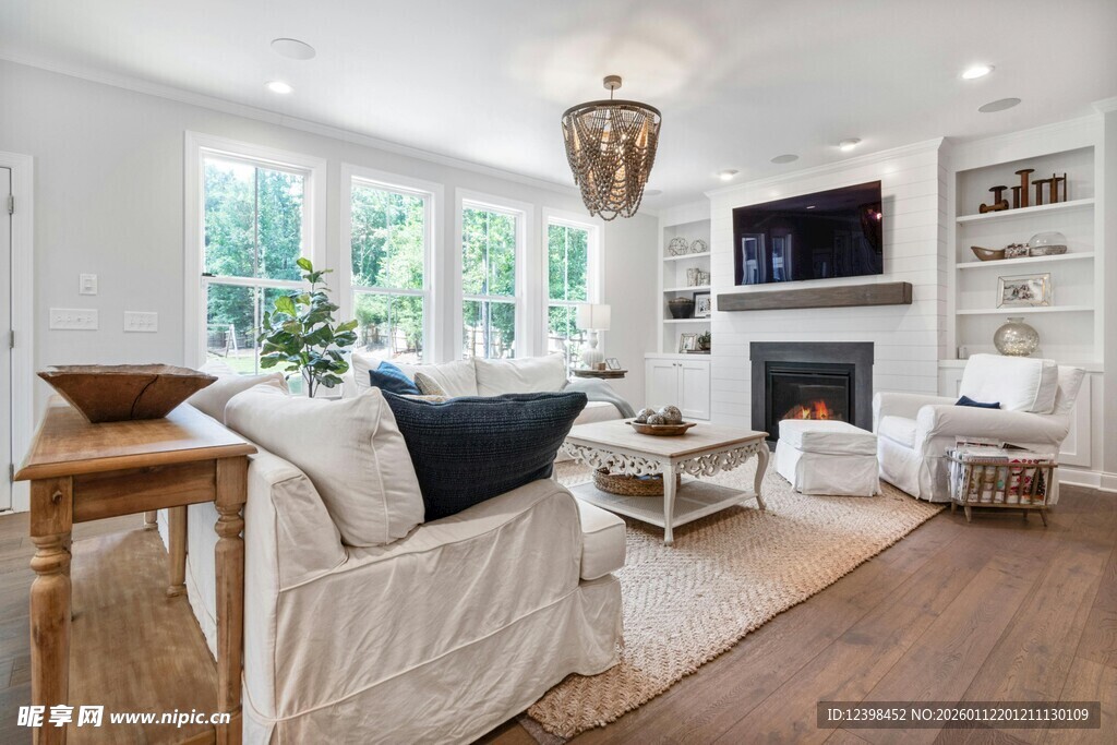 现代简约风温馨客厅一角