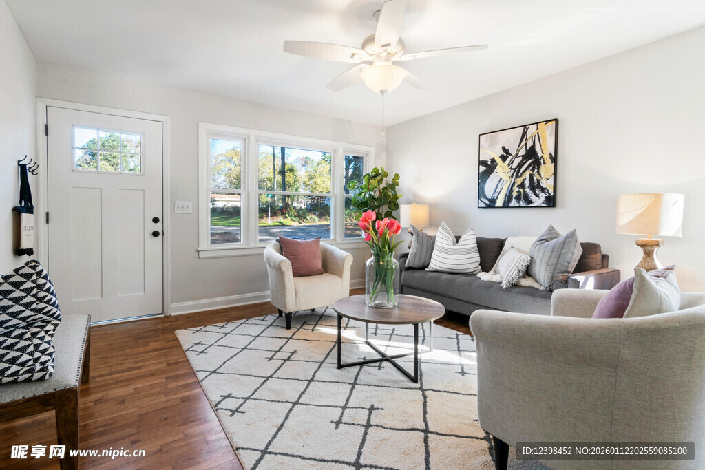 现代简约风格温馨客厅