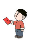 小孩递红包