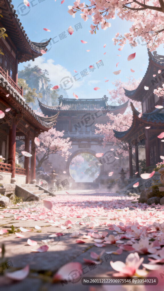 游戏梦幻唯美新中式风景 超高清
