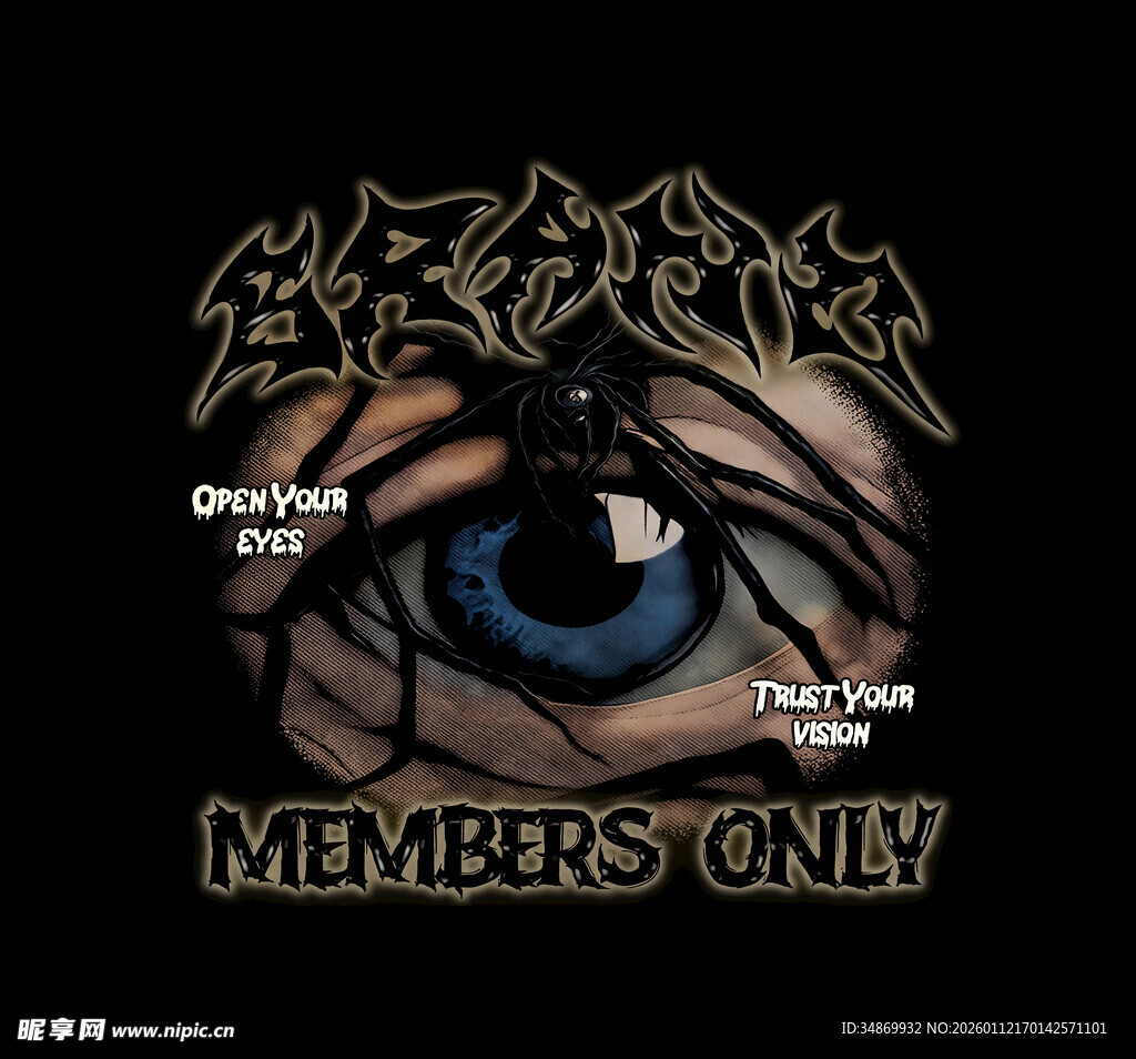 神秘独眼标志会员专属