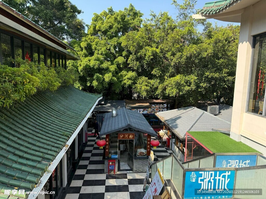 屋顶休闲区
