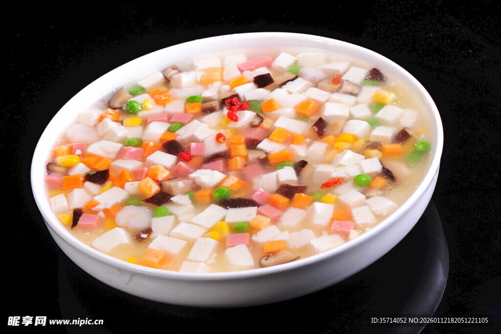 多彩杂蔬炒米粒