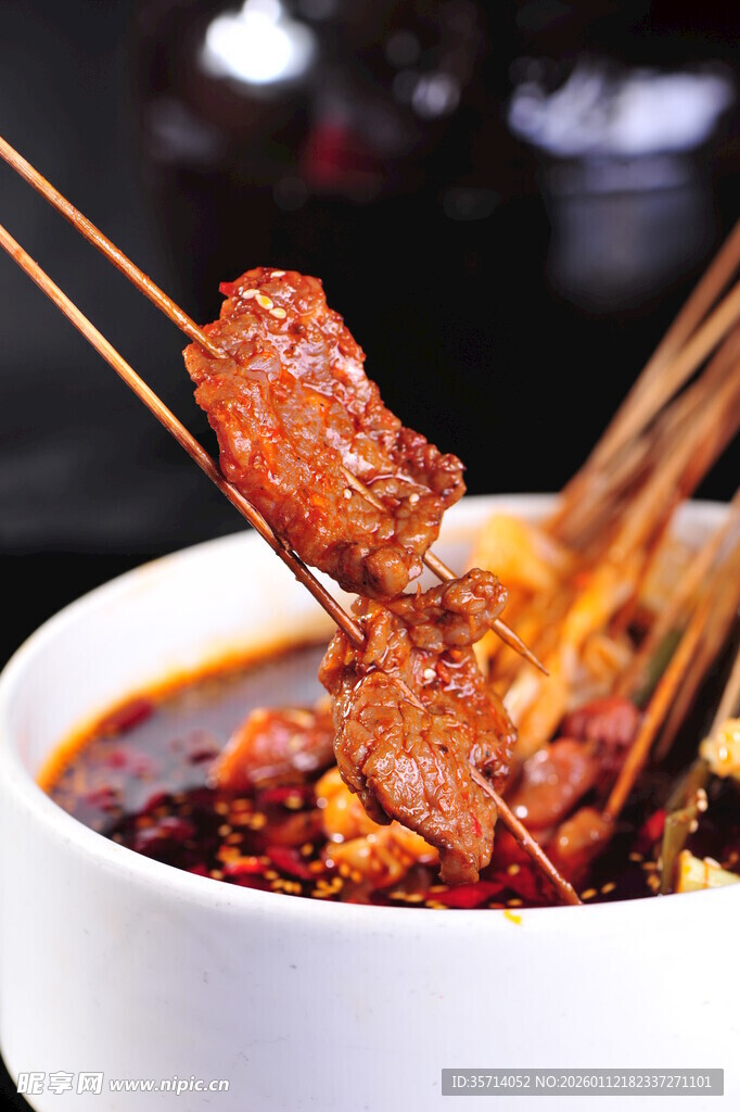 美味串串香诱人热辣风味