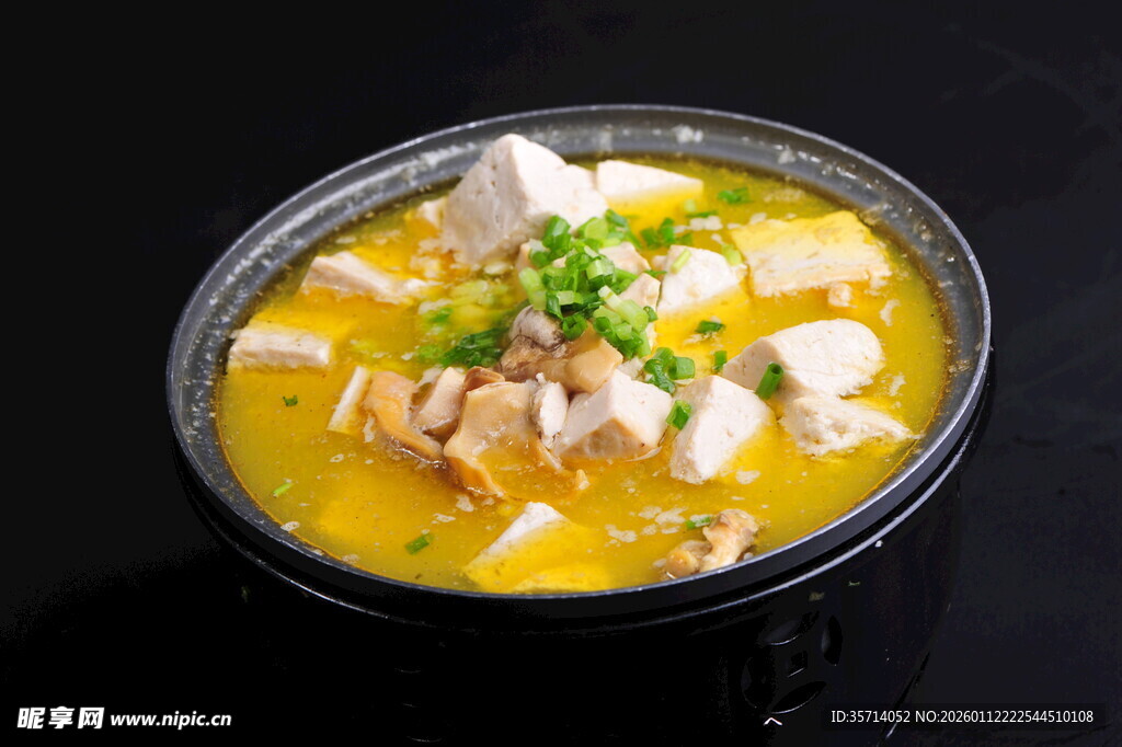 鲜香豆腐鸡肉汤