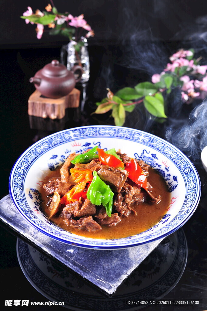 美味红烧鸡菜品展示