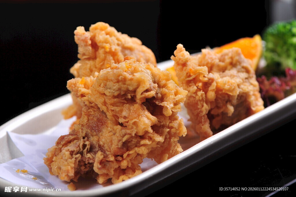 美味香酥炸鸡块