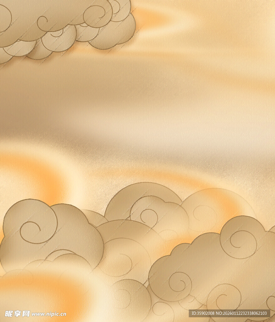 古风祥云背景图