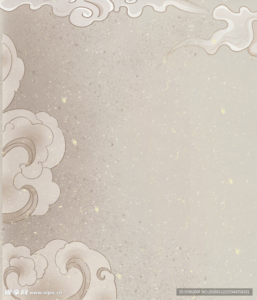 中式云纹背景图