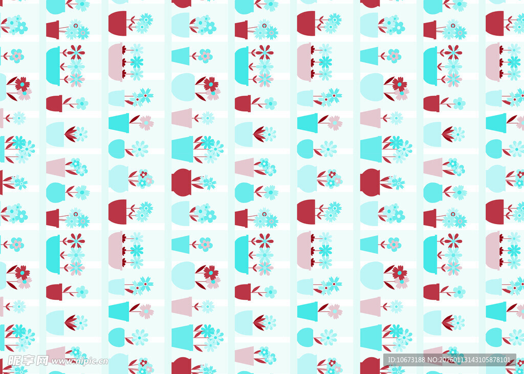 多彩几何图案背景纹理